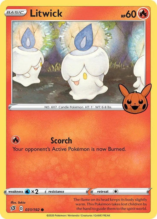 Litwick (031/192) [Trick or Trade] - for just $0.10! 