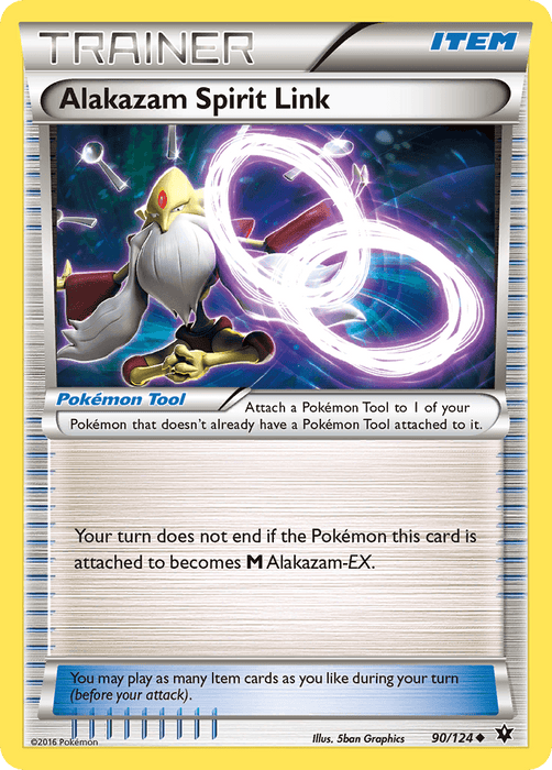 Alakazam Spirit Link (90/124) [XY: Fates Collide] - for just $0.10! 