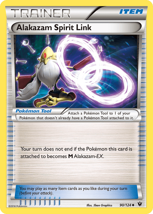 Alakazam Spirit Link (90/124) [XY: Fates Collide] - for just $0.10! 