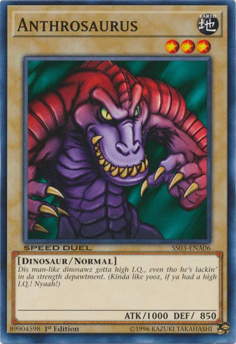 Anthrosaurus [SS03-ENA06] Common - for just $0.20! 