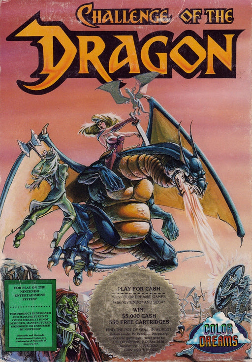 Challenge of the Dragon (Nintendo NES) - for just $0! 