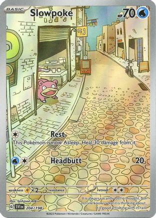 Slowpoke 204/198 - SV01 Scarlet & Violet Base Set Holofoil - for just $15.62! 
