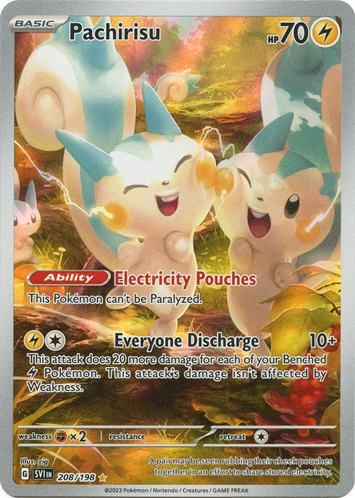 Pachirisu (208/198) [Scarlet & Violet: Base Set] - for just $6.70! 