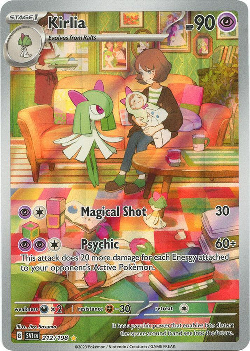 Kirlia (212/198) [Scarlet & Violet: Base Set] - for just $21.25! 