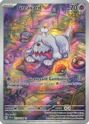 Greavard 214/198 - SV01 Scarlet & Violet Base Set Holofoil - for just $10.33! 