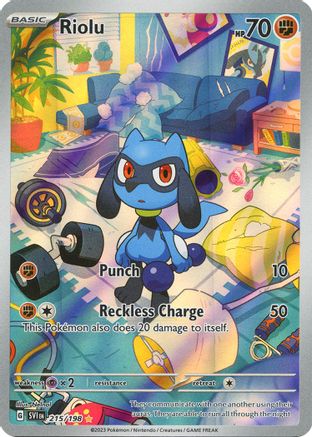 Riolu 215/198 - SV01 Scarlet & Violet Base Set Holofoil - for just $16.34! 