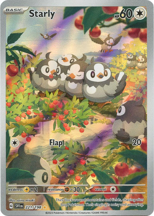 Starly (221/198) [Scarlet & Violet: Base Set] - for just $2.70! 