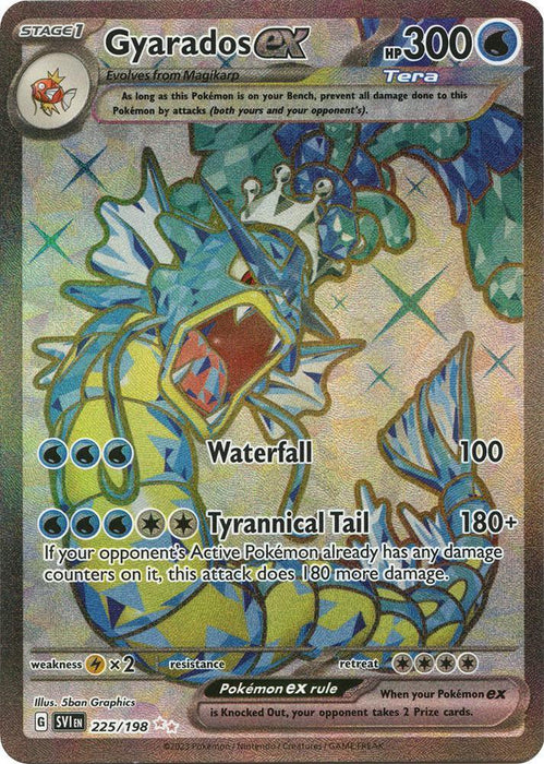 Gyarados ex (225/198) [Scarlet & Violet: Base Set] - for just $5.15! 
