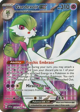 Gardevoir ex 228/198 - SV01 Scarlet & Violet Base Set Holofoil - for just $2.49! 