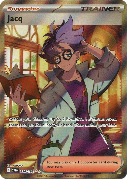 Jacq (236/198) [Scarlet & Violet: Base Set] - for just $0.85! 