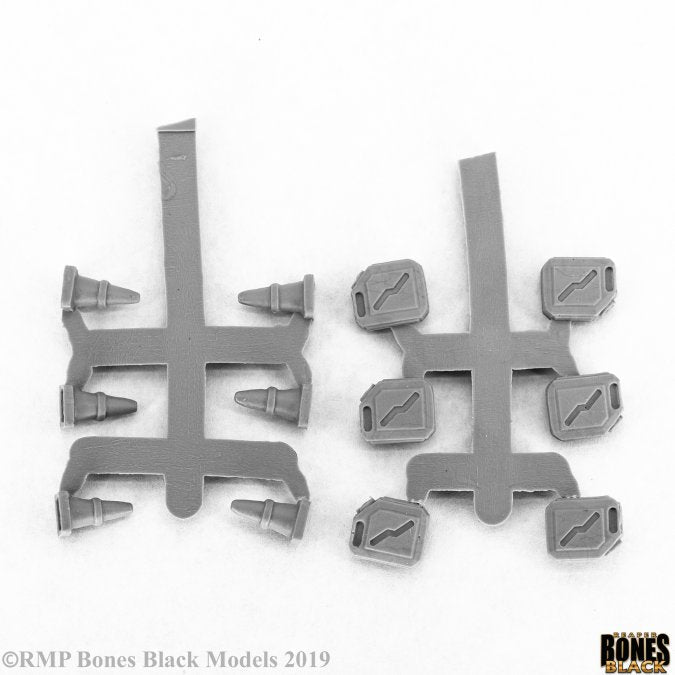 Reaper Miniatures: Modern Accessories - Gas Cans & Pylons - for just $3.99! 