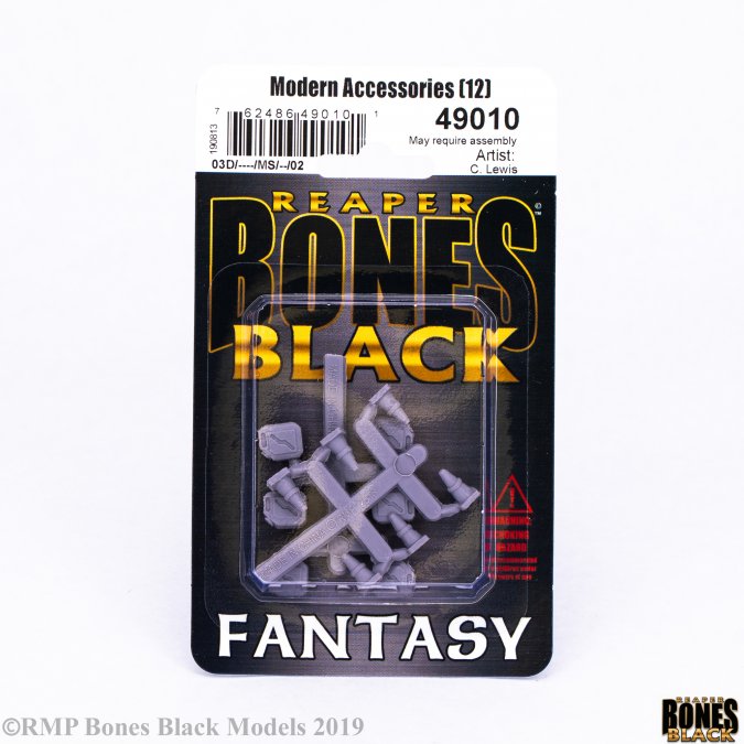 Reaper Miniatures: Modern Accessories - Gas Cans & Pylons - for just $3.99! 