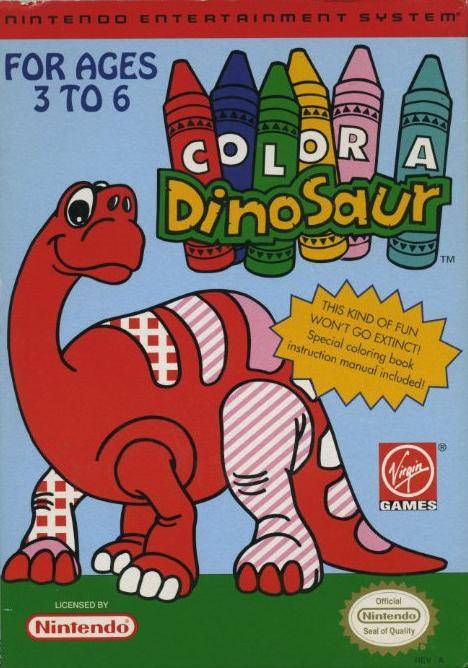 Color A Dinosaur (Nintendo NES) - for just $0! 