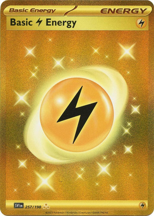 Lightning Energy (257/198) [Scarlet & Violet: Base Set] - for just $1.65! 