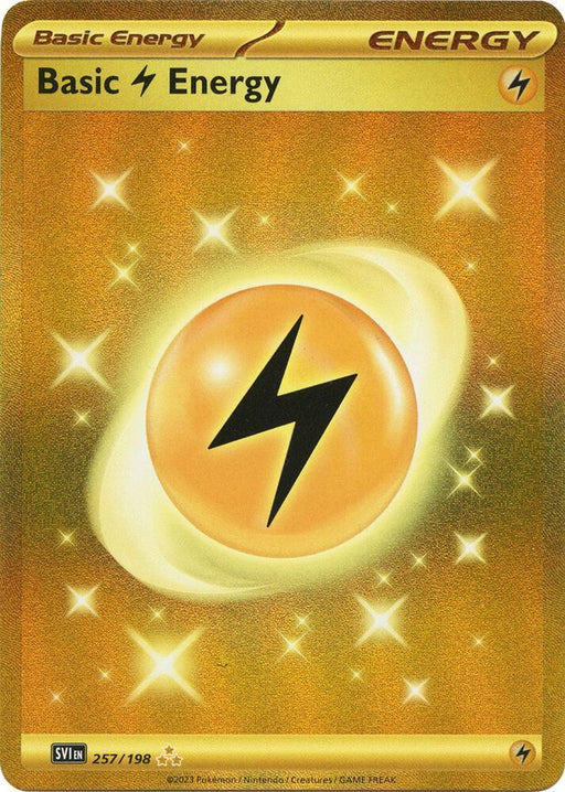 Lightning Energy (257/198) [Scarlet & Violet: Base Set] - for just $1.70! 