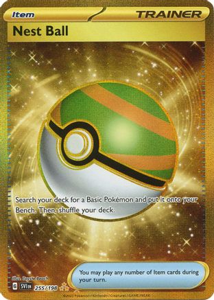 Nest Ball 255/198 - SV01 Scarlet & Violet Base Set Holofoil - for just $3.85! 