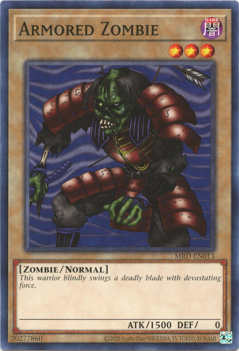 Armored Zombie (25th Anniversary) [MRD-EN013] Common - for just $0.10! 