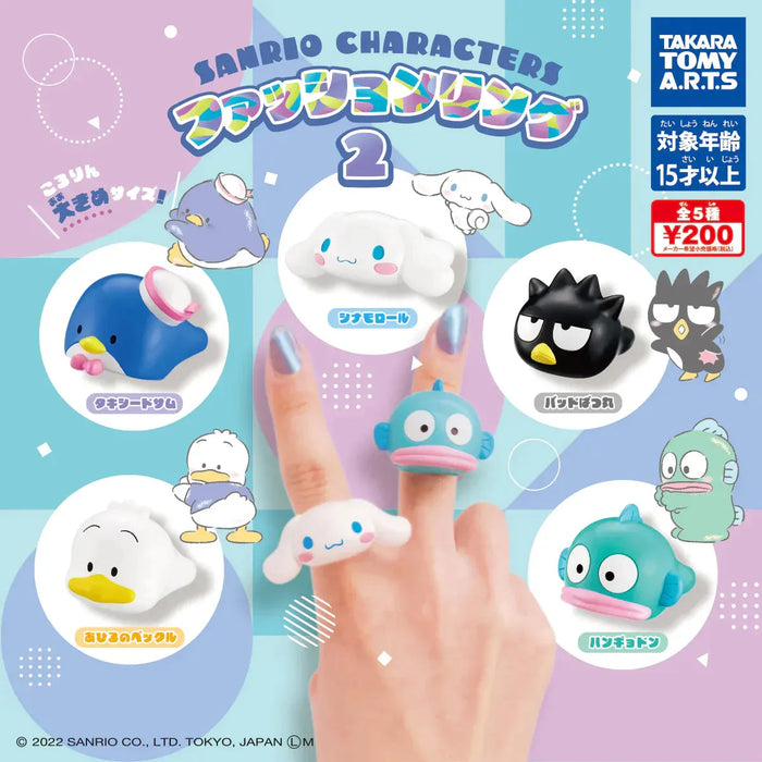 Sanrio Characters Fashion Ring 2 Gashapon Capsule Toy (1 Capsule) - Just $5.95! Shop now at Retro Gaming of Denver