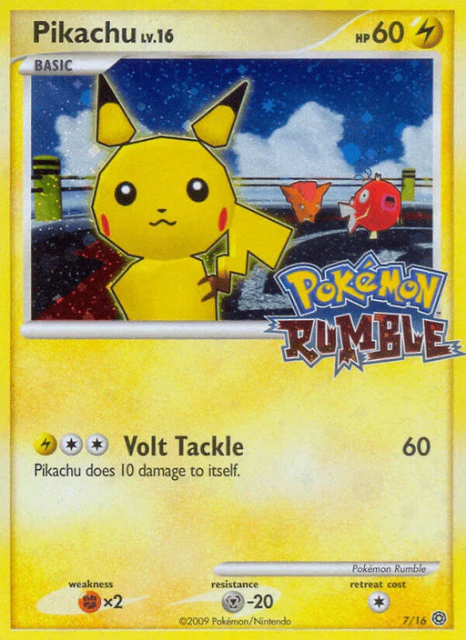 Pikachu (7/16) [Pokémon Rumble] - for just $300! 