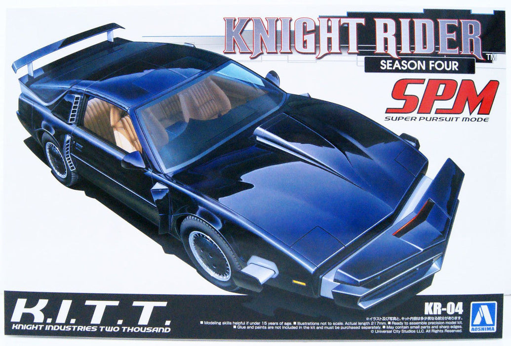 Aoshima: 1/24 Knight Rider Knight 2000 K.I.T.T. SPM Scale Model Kit #KR-04 - for just $39.99! 