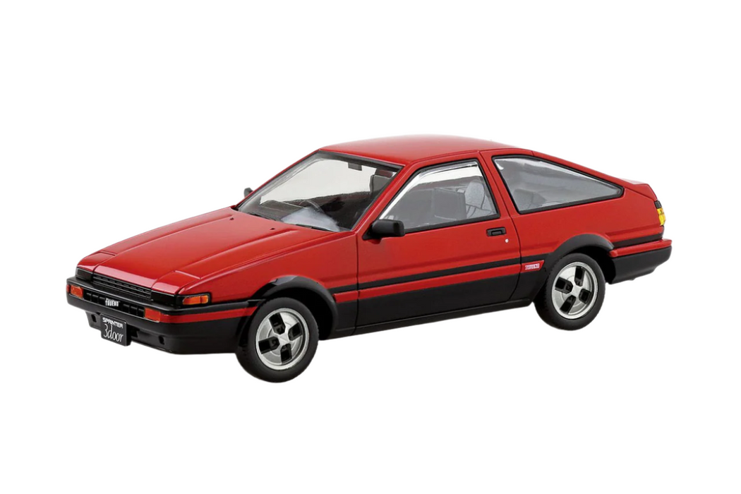 Aoshima: 1/32 The Snap Kit Toyota Sprinter Trueno (High-Flash Two Tone) 1/32 Scale Model Kit #16-B - for just $19.99! 