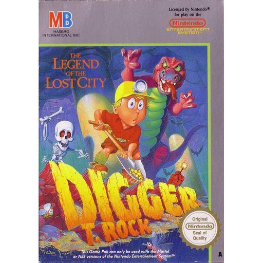 Digger T. Rock: The Legend of the Lost City (Nintendo NES) - Just $0! Shop now at Retro Gaming of Denver