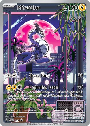 Miraidon 013 - SV Scarlet & Violet Promo Cards - Holofoil - for just $4.05! 