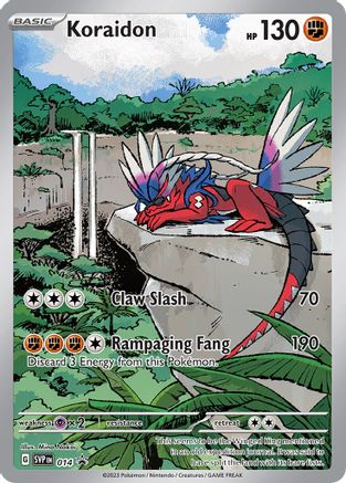 Koraidon 014 - SV Scarlet & Violet Promo Cards - Holofoil - for just $2.58! 