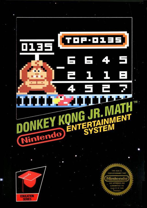 Donkey Kong Jr. Math (3 Screw Variant) (Nintendo NES) - for just $0! 