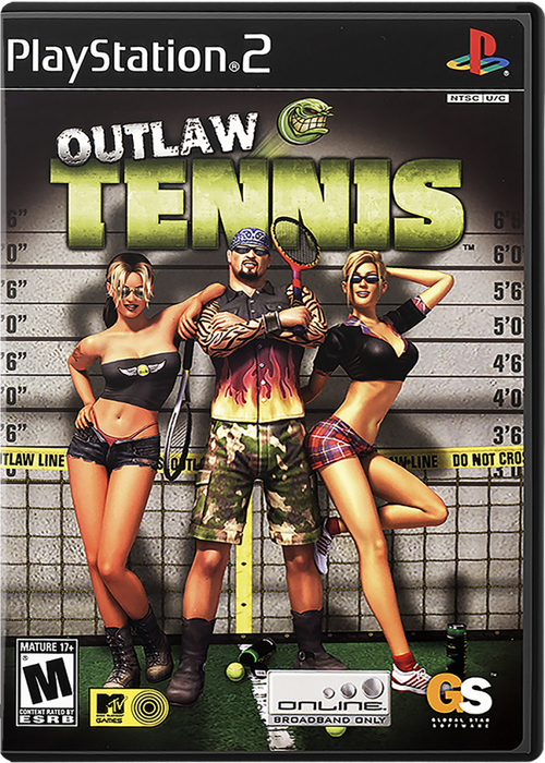 Outlaw Tennis – PlayStation 2 (PS2) - for just $5.99! 