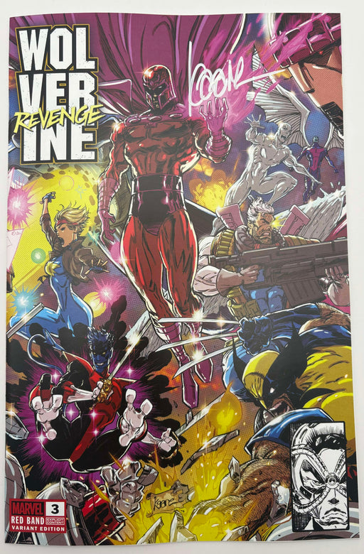 [Signed by Kaare Andrews] WOLVERINE REVENGE #3 RED BAND UNKNOWN COMICS KAARE ANDREWS CONNECTING COVER EXCLUSIVE VAR [POLYBAGGED] EXPLICIT CONTENT [IN STOCK] - for just $25! 