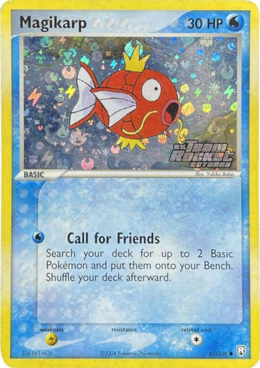 Magikarp (65/109) (Stamped) [EX: Team Rocket Returns] - for just $92.55! 