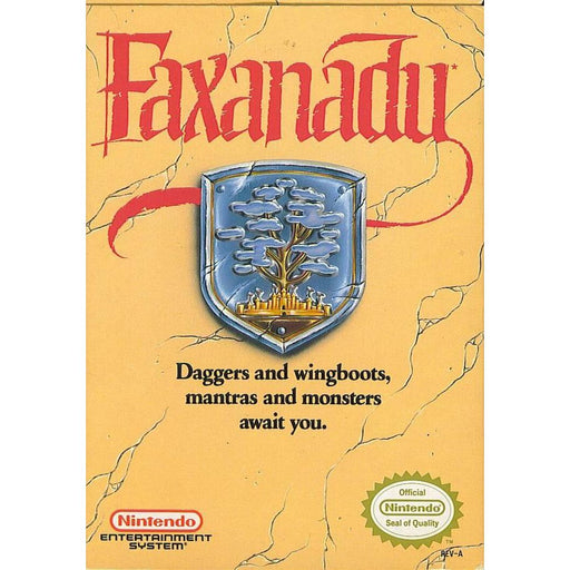 Faxanadu (Nintendo NES) - Just $0! Shop now at Retro Gaming of Denver