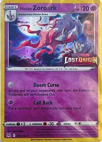 Hisuian Zoroark (076/196) (Lost Origin Stamp) [Sword & Shield: Lost Origin] - for just $1.95! 