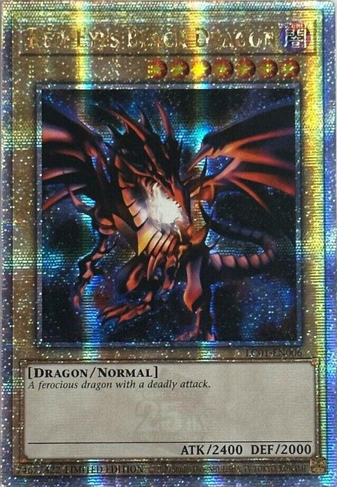 Red-Eyes Black Dragon (25th Anniversary) [LC01-EN006] Quarter Century Secret Rare - for just $2.35! 
