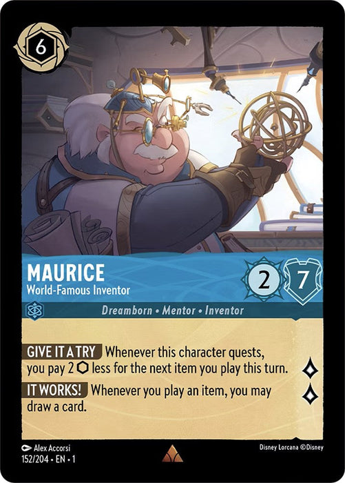Maurice - World-Famous Inventor (152/204) - The First Chapter - for just $0.10! 