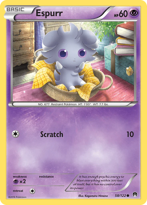 Espurr (58/122) [XY: BREAKpoint] - for just $0.15! 