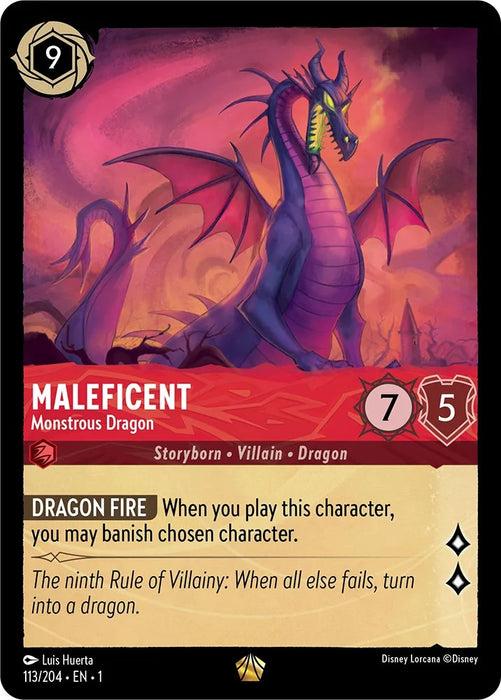Maleficent - Monstrous Dragon (113/204) - The First Chapter - for just $0.51! 