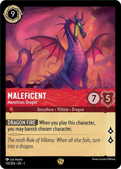 Maleficent - Monstrous Dragon (113/204) - The First Chapter - for just $0.57! 