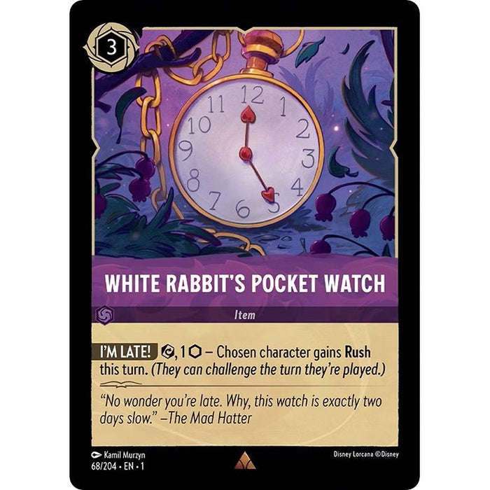 White Rabbit's Pocket Watch (68/204) [The First Chapter] - Just $0.10! Shop now at Retro Gaming of Denver