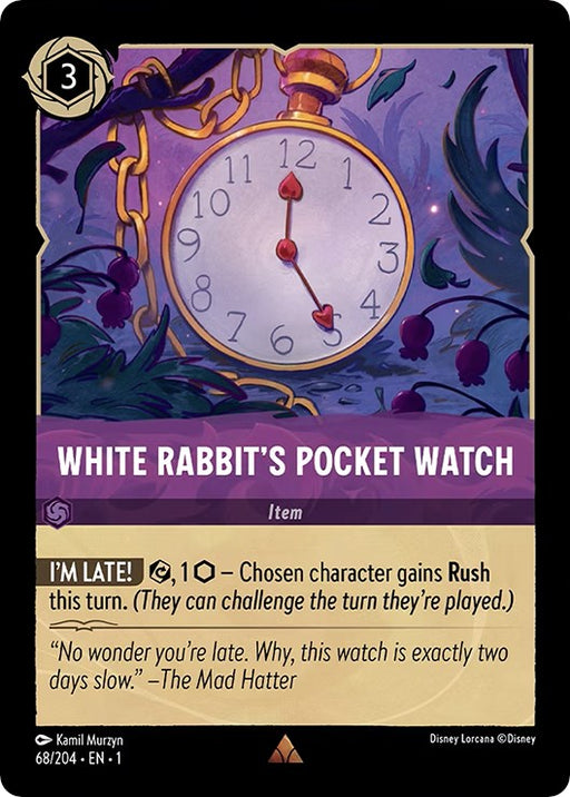 White Rabbit's Pocket Watch (68/204) - The First Chapter - for just $0.06! 