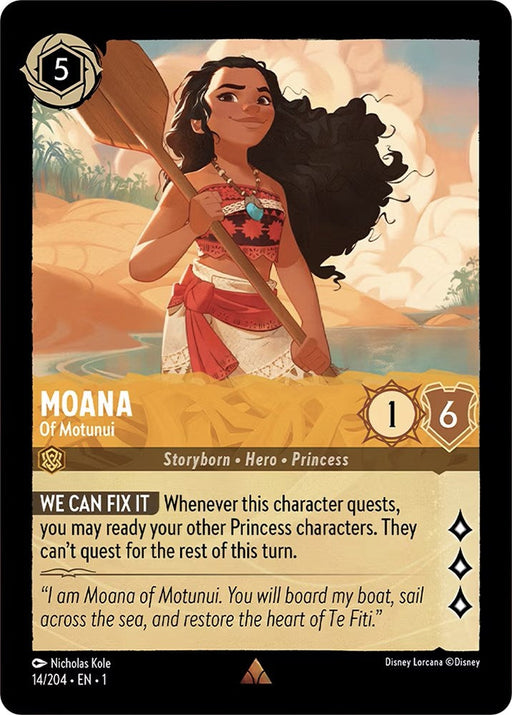 Moana - Of Motunui (14/204) - The First Chapter - for just $0.06! 