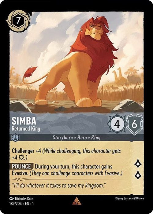 Simba - Returned King (189/204) - The First Chapter - for just $0.05! 