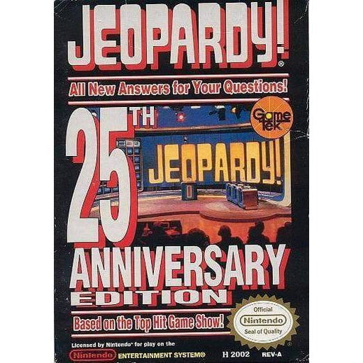 Jeopardy! 25th Anniversary (Nintendo NES) - Just $0! Shop now at Retro Gaming of Denver