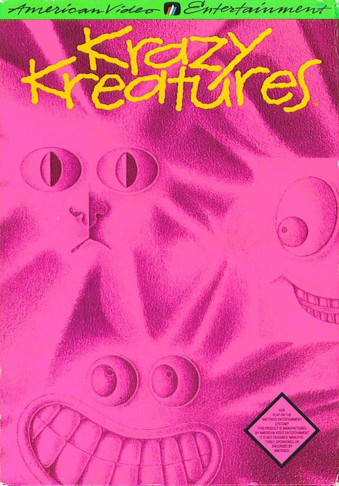 Krazy Kreatures (Nintendo NES) - for just $0! 