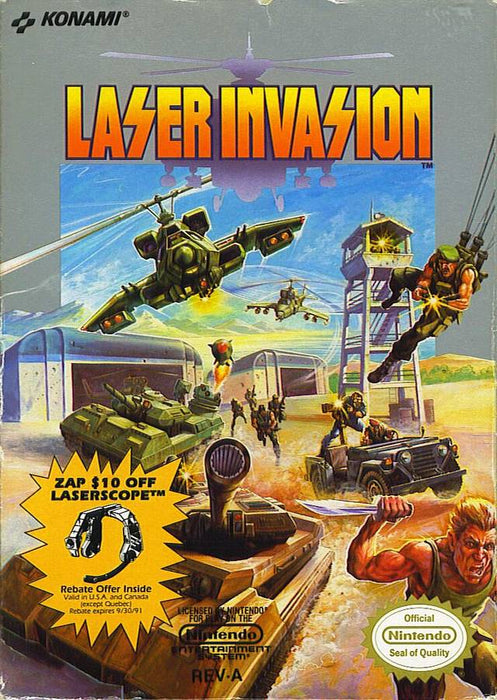 Laser Invasion (Nintendo NES) - for just $0! 