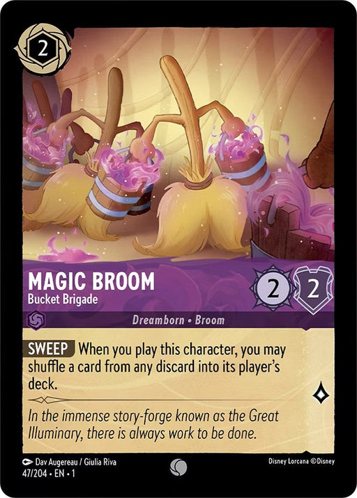 Magic Broom - Bucket Brigade (47/204) - The First Chapter - for just $0.03! 