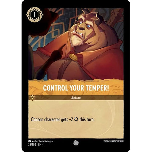 Control Your Temper! (26/204) [The First Chapter] - Just $0.04! Shop now at Retro Gaming of Denver