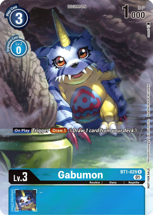 Gabumon [BT1-029] (Official Tournament Pack Vol.9) [Release Special Booster Promos] - Just $0.09! Shop now at Retro Gaming of Denver