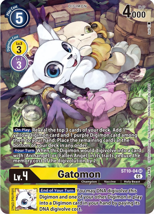 Gatomon [ST10-04] (Official Tournament Pack Vol.9) [Starter Deck: Parallel World Tactician Promos] - Just $0.45! Shop now at Retro Gaming of Denver